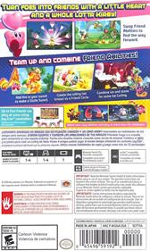 Kirby Star Allies - Box - Back Image