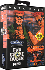 Two Crude Dudes - Box - 3D Image