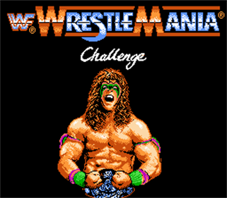WWF WrestleMania Challenge - Screenshot - Game Title Image