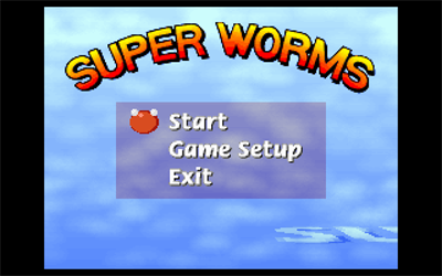 Super Worms - Screenshot - Game Title Image