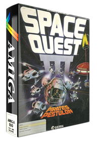 Space Quest III: The Pirates of Pestulon - Box - 3D Image