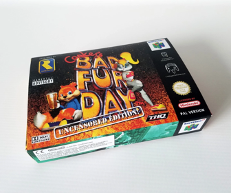 Conker's Bad Fur Day: Uncensored Edition - Box - 3D Image
