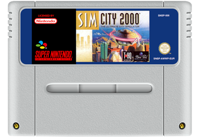 SimCity 2000: The Ultimate City Simulator - Fanart - Cart - Front
