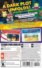 Paper Mario: The Origami King - Box - Back