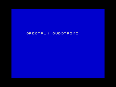 Submarine Strike - Screenshot - Game Title Image