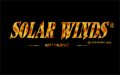 Solar Winds: Galaxy & The Escape - Screenshot - Game Title Image