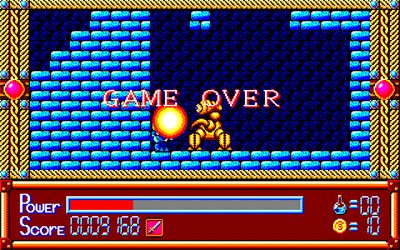 Zark Legend Special - Screenshot - Game Over Image