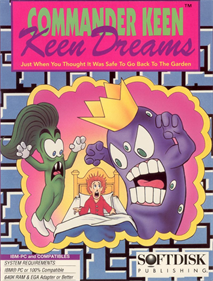 Commander Keen: Keen Dreams - Box - Front Image