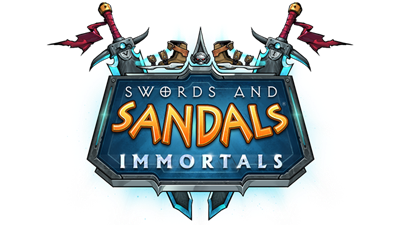 Swords and Sandals Immortals - Clear Logo Image