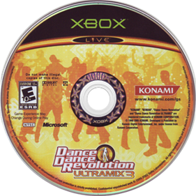 Dance Dance Revolution: Ultramix 3 - Disc Image