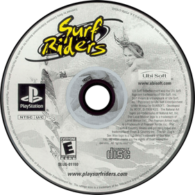 Surf Riders - Disc Image