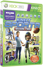 Kinect Sports: Season 2 - Box - 3D Image