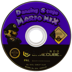 Dance Dance Revolution: Mario Mix - Disc Image