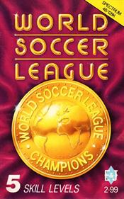 World Soccer League - Box - Front Image