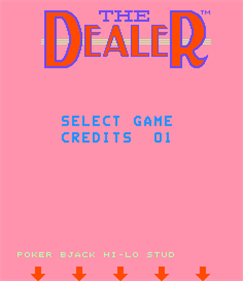 The Dealer - Screenshot - Game Title Image