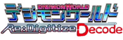 Digimon World Re:Digitize Decode - Clear Logo Image