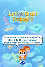 Junior Brain Trainer 2 - Screenshot - Game Title Image