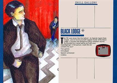 Twin Peaks: Black Lodge 2600 - Box - Back Image