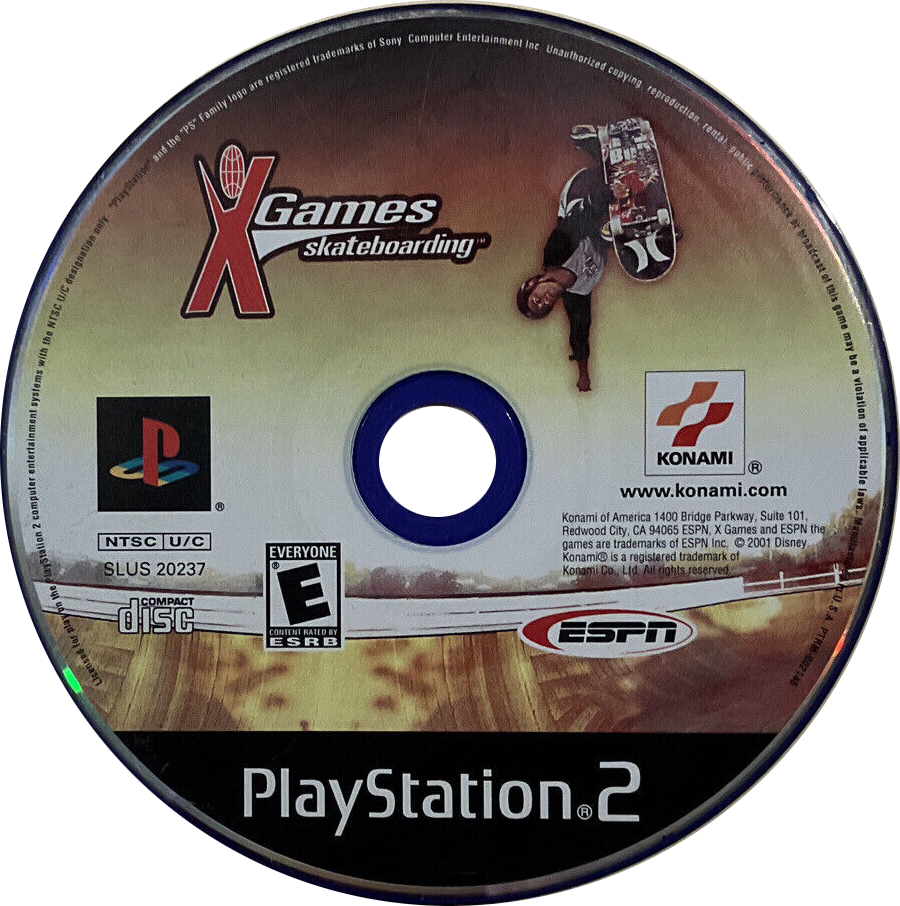 ESPN X Games Skateboarding para Playstation 2 (2001)