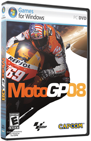 MotoGP '08 - Box - 3D Image