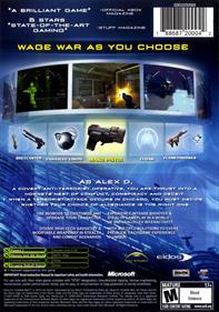 Deus Ex: Invisible War - Box - Back Image