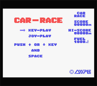 Car Race - Screenshot - Game Select Image