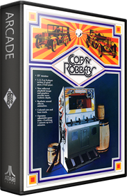Cops n' Robbers (Atari) - Box - 3D Image