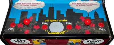 Blasted - Arcade - Control Panel Image