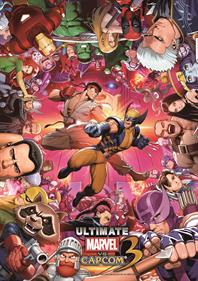 Ultimate Marvel vs. Capcom 3 - Advertisement Flyer - Front