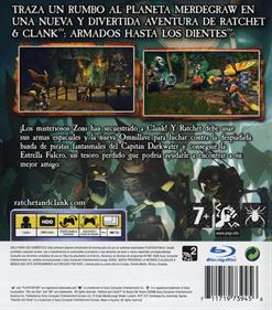 Ratchet & Clank Future: Quest for Booty - Box - Back Image