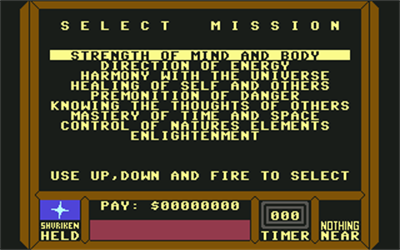 Saboteur II - Screenshot - Game Select Image