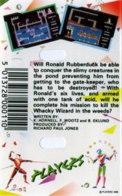 Ronald Rubberduck - Box - Back Image