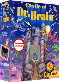 Castle of Dr. Brain - Box - 3D Image