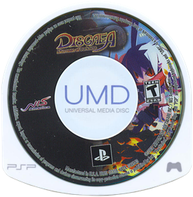 Disgaea: Afternoon of Darkness - Disc Image