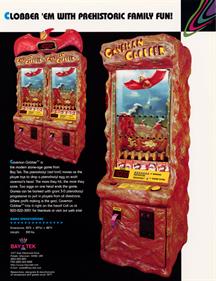 Caveman Clobber - Advertisement Flyer - Front Image