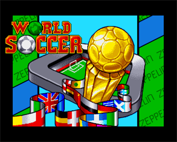 World Soccer - Screenshot - Game Title Image