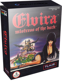 Elvira: Mistress of the Dark - Box - 3D Image