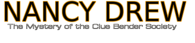 Nancy Drew: The Mystery of the Clue Bender Society - Clear Logo Image