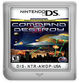 Command and Destroy - Fanart - Cart - Front Image