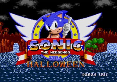 Sonic Halloween - Screenshot - Game Title Image