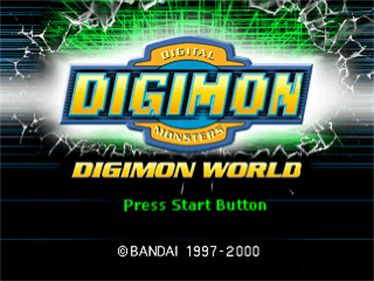 Digimon World - Screenshot - Game Title Image