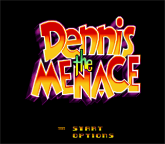 Dennis the Menace - Screenshot - Game Title Image