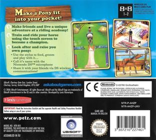 Horsez - Box - Back Image