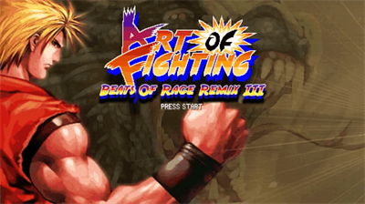 Art of Fighting: Beats of Rage Remix III - Screenshot - Game Title Image