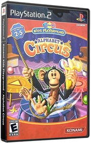 Konami Kids Playground: Alphabet Circus - Box - 3D Image