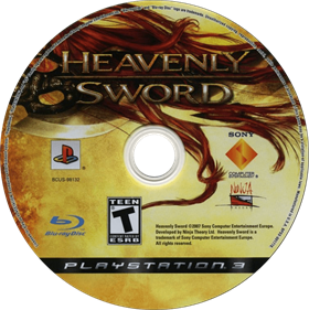 Heavenly Sword - Disc Image