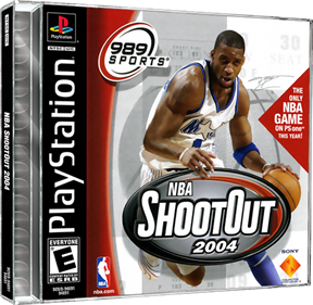 NBA ShootOut 2004 - Box - 3D Image