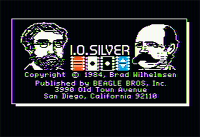 I.O. Silver - Screenshot - Game Title Image