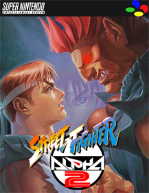 Street Fighter Alpha 2 - Fanart - Box - Front Image