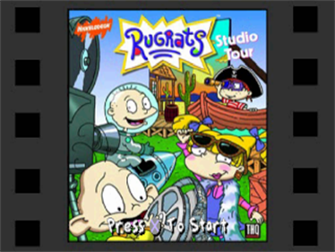 Rugrats: Studio Tour - Screenshot - Game Title Image